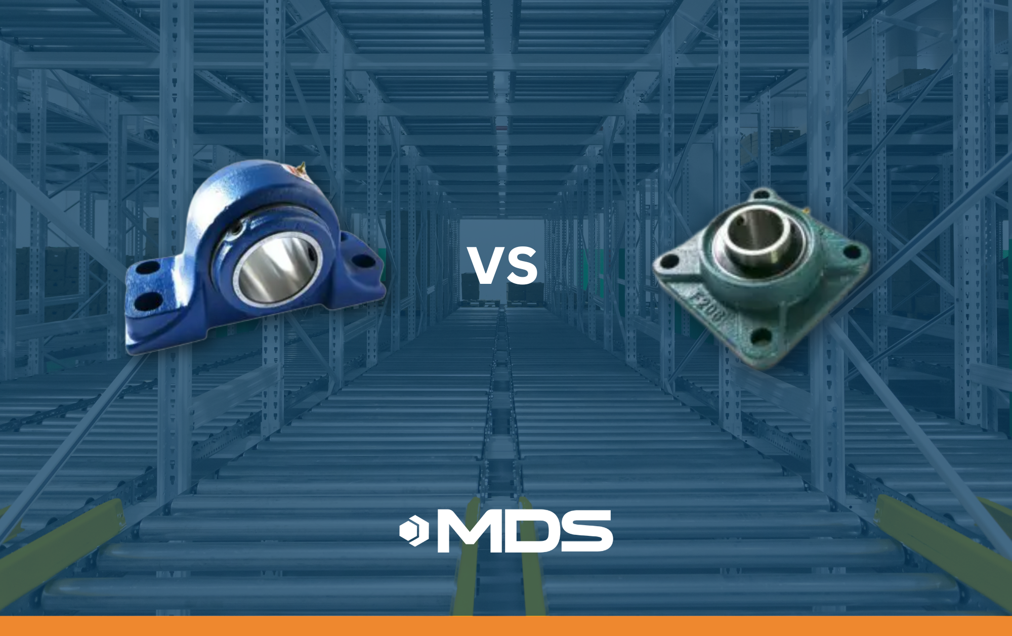 Pillow Block Housing Bearing, Pack Of 4, Flange Bearings, Rhombic Self-Aligning Pillow Block Ball Bearing Block (8 Mm Inner Diameter - View #2